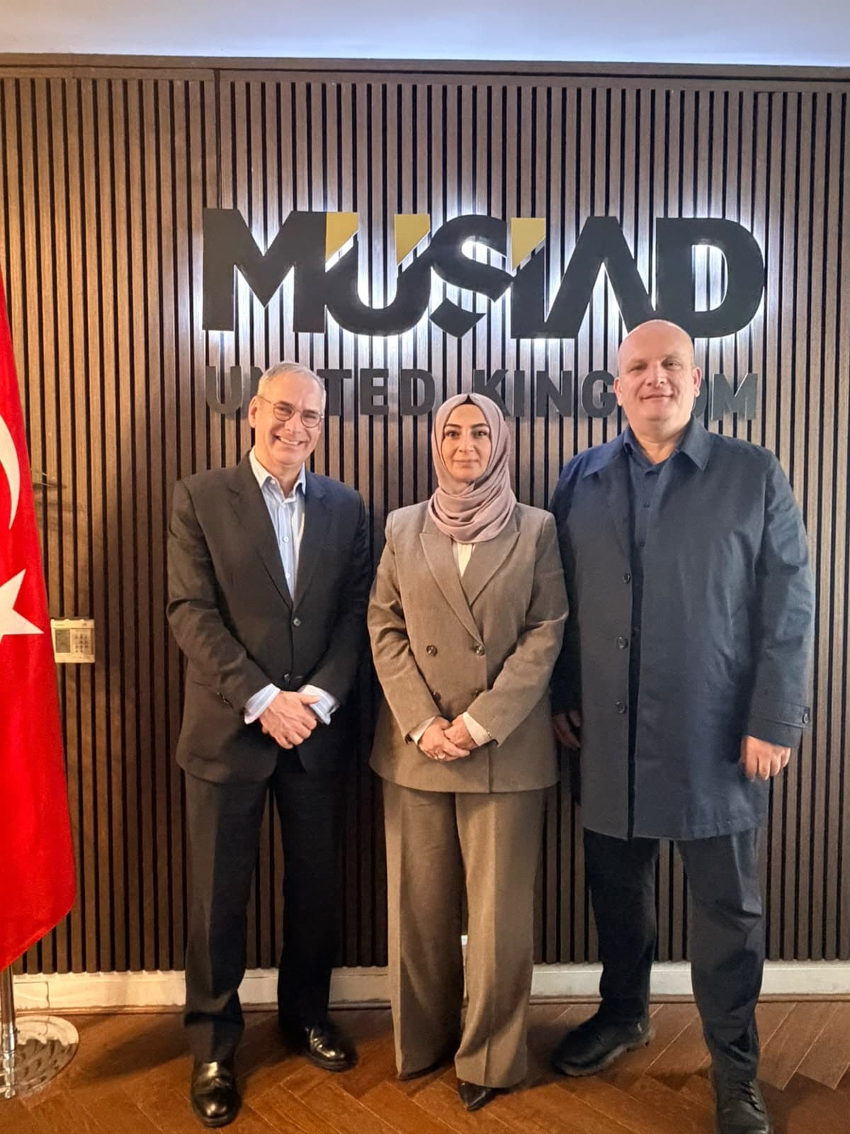 🇬🇧 As MÜSİAD United Kingdom, we were pleased to welcome Ron Ridderbeekx, Vice President of Global Corporate & Gover...