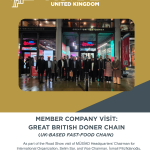 Member Company Visit:  Great British Doner Chain  (UK-based fast-food chain)