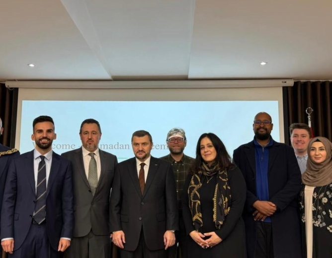 MÜSİAD UK Attended ICMG Iftar Gathering in London