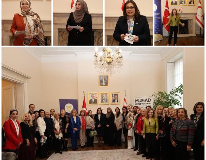 Inspiring Businesswomen Reception by MUSIAD UK & TRNC London Representation ✨