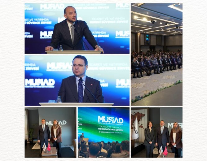 MÜSİAD UK Olarak Ticaret ve Yatırımda Hukuki Güvence Zirvesi’ne Katılım Sağladık
